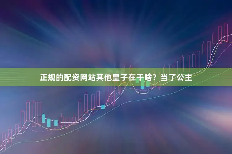 正规的配资网站其他皇子在干啥？当了公主